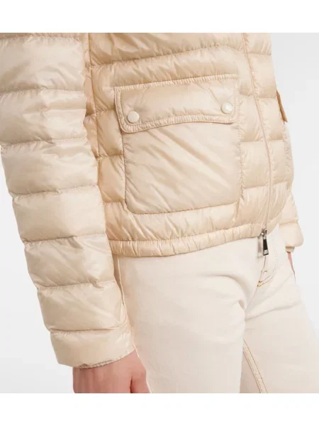 Geacă cu puf Moncler bej