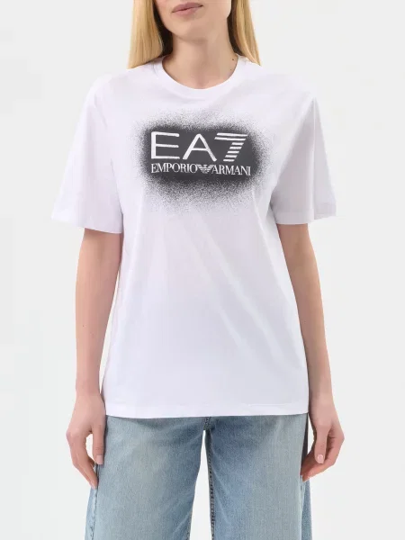 Футболка Ea7 Emporio Armani белая