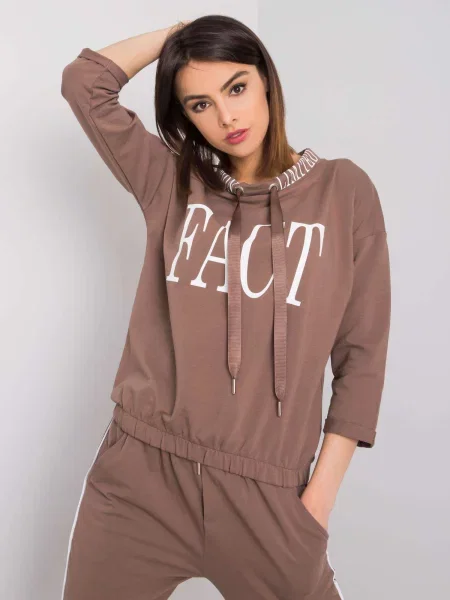 Komplet dresowy Relevance brązowy