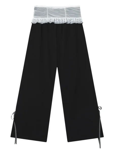 Pantaloni B+ab cu dungi negru