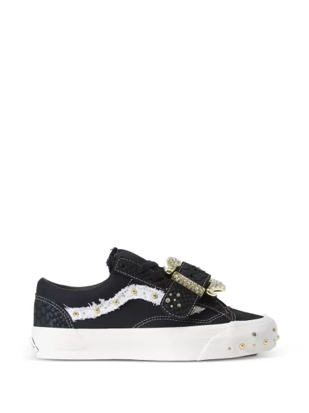 Sneakerși Vans Old Skool cu cataramă negru