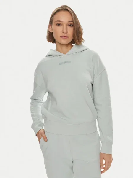 Calvin Klein Bluză Micro Logo verde