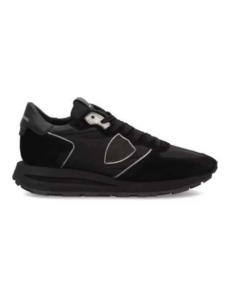 Buty do biegania Philippe Model skórzane do biegania czarne