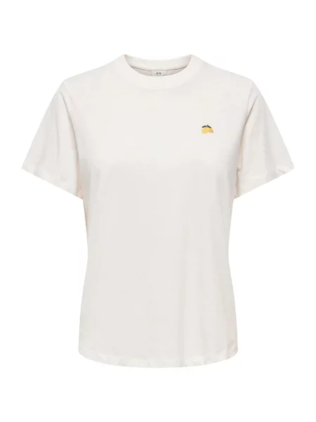 Tričko Jacqueline De Yong s potiskem bílé