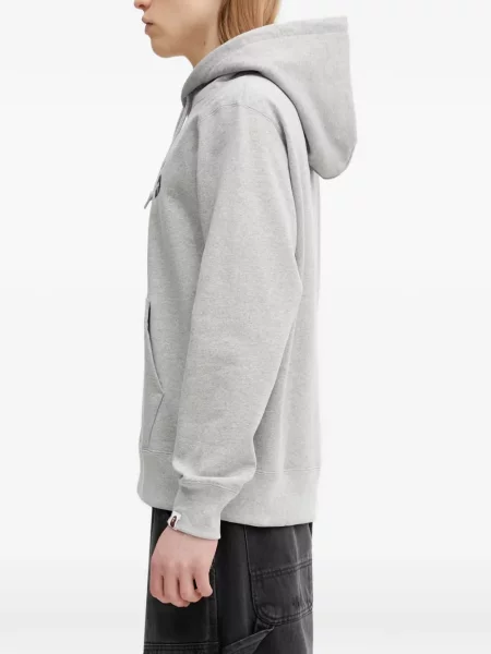 Hanorac cu glugă A Bathing Ape® cu imagine gri