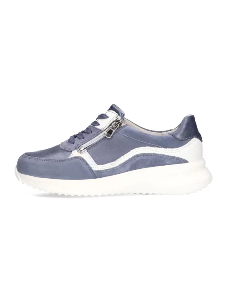 Sneakersy Waldläufer niebieskie