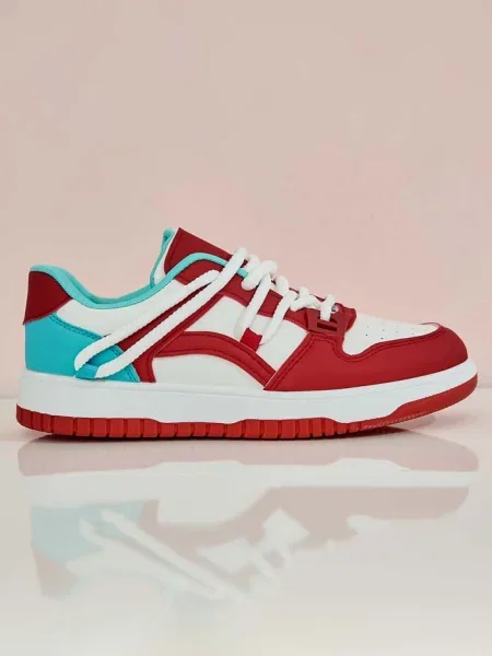 Sneakerși Resti alb
