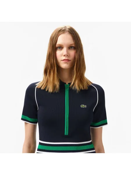 Классическое платье Lacoste синее