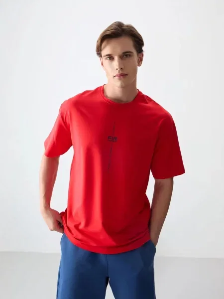 Tommy Life Tričko červená