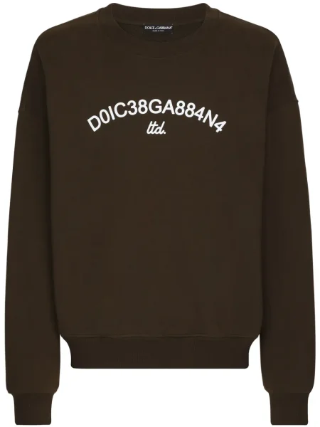 Hanorac Dolce & Gabbana cu imagine maro