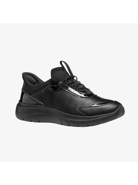 Geox Sneakersy D Plummery Plus czarny