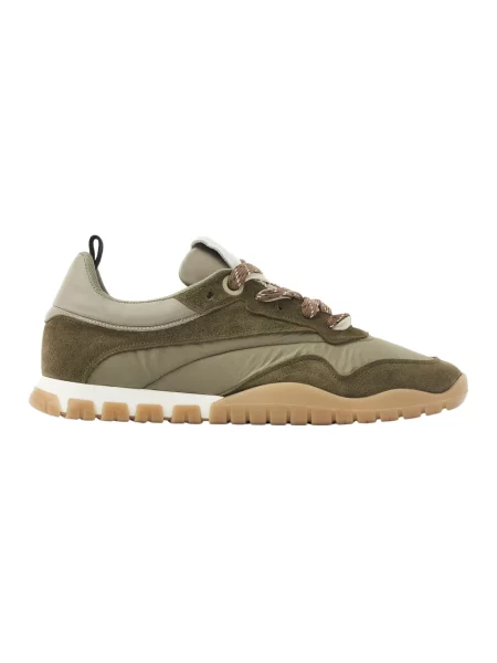 Sneakersy Via Vai skórzane zielone