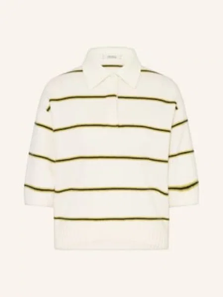 Dorothee Schumacher Sweter Sporty Statements Z Kaszmiru weiss czarny