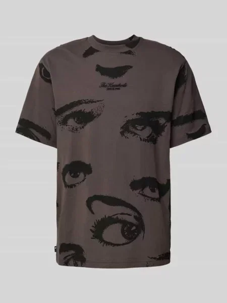 T-shirt z wyhaftowanym logo model ‘SURVEILLANCE’ The Hundreds