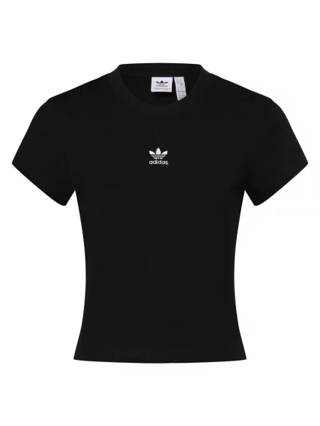 Adidas Originals Koszulka Kobiety jednolity S czarny