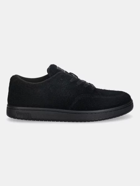 Kožené tenisky Kenzo Dome Low Top Sneakers čierna