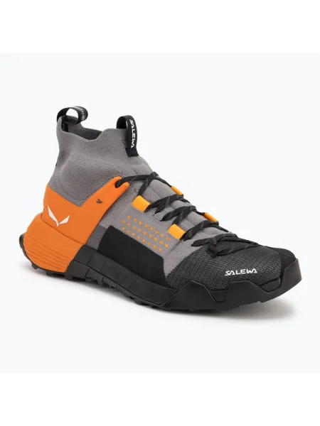 Pánske nástupové topánky Salewa Wildfire Nxt Knit alloy/tumeric