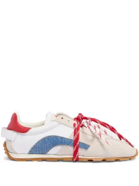 Sneakerși Dsquared2 cu șireturi din dantelă