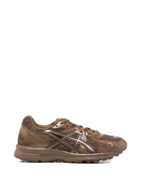 Sneakerși Asics plasă maro
