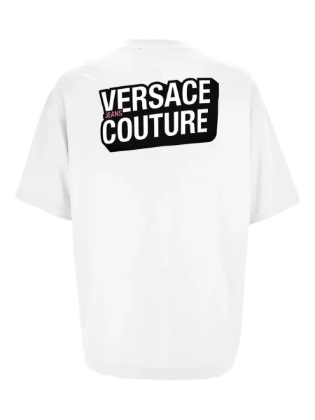 Tricou Versace Jeans Couture alb