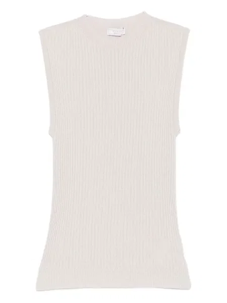Top Peserico tricotate cu decolteu rotund