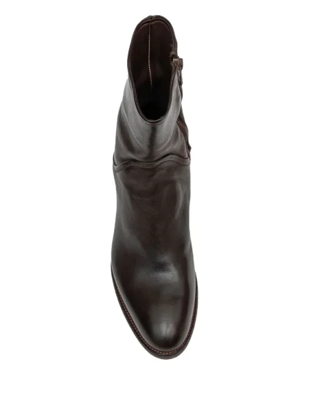 Botine Paul Silence din piele maro