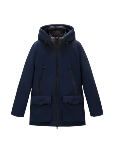 Parka Woolrich niebieska