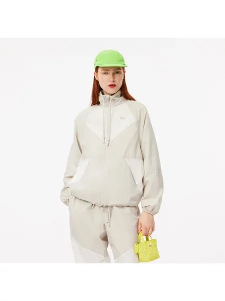 Lacoste куртка Relaxed Fit сіра