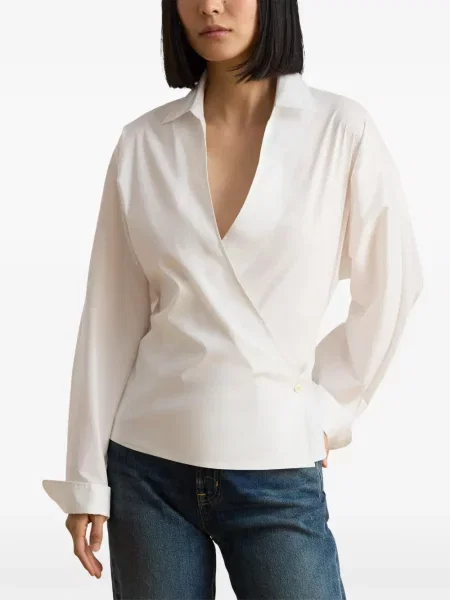 Bluză Lauren Ralph Lauren plic alb