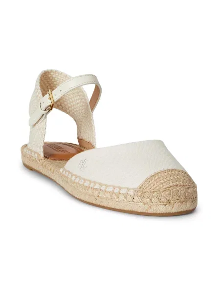 Lauren Ralph Lauren Espadrile ROBBY svetlo bež bela