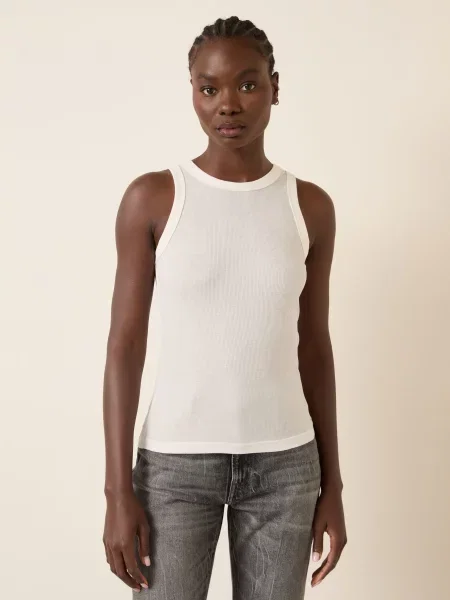 Pletené pletené tričko Jw Anderson bílé