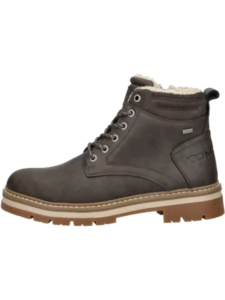 Boty Tom Tailor Stiefelette hnědé