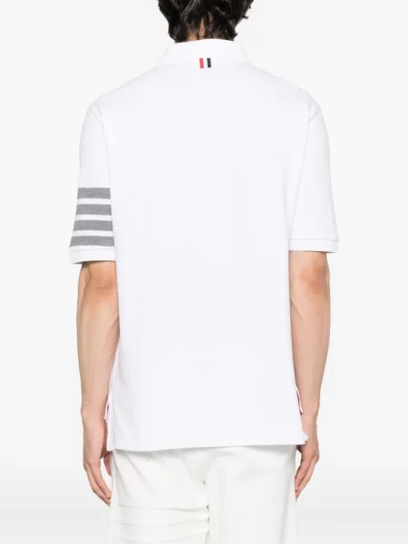 Polo Thom Browne cu dungi alb
