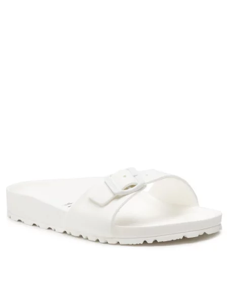 BIRKENSTOCK Šlepetės Madrid balkšva balta