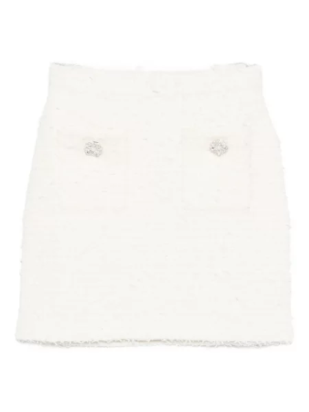 Fustă Self-portrait din tweed