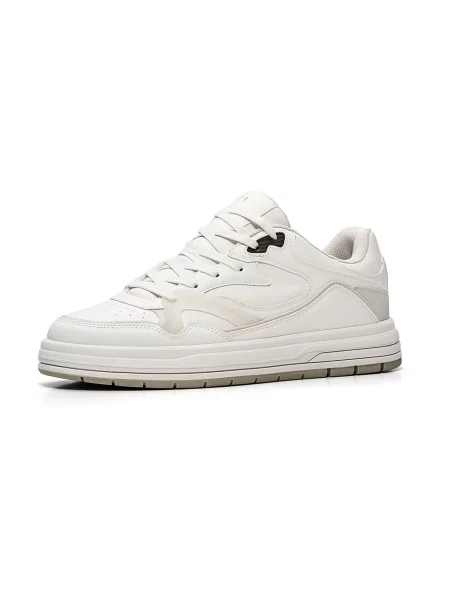 Sneakerși Bershka streetstyle alb