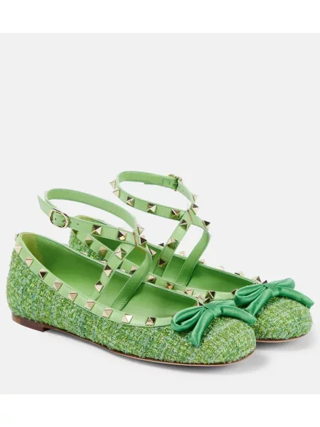 Balerinke Valentino Garavani iz tvida zelena