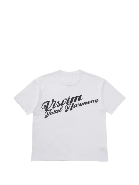 Tricou Visvim cu imagine alb