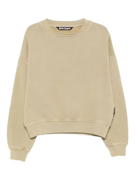 Hanorac crewneck Palm Angels verde