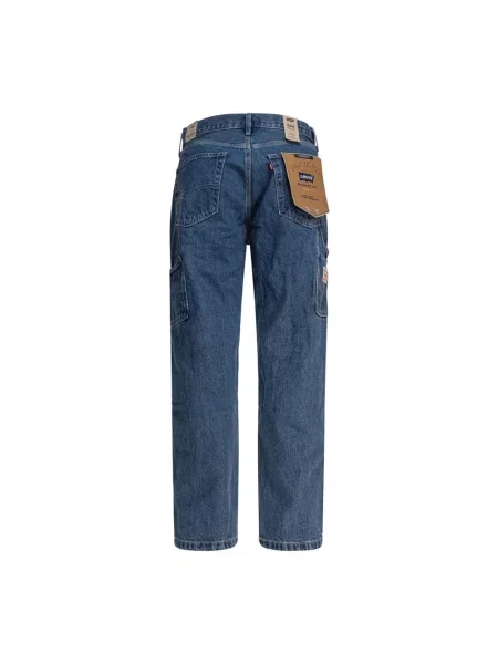 Szerokie jeansy Levi's niebieskie
