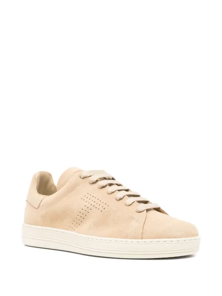 Sneakerși Tom Ford din piele de căprioară