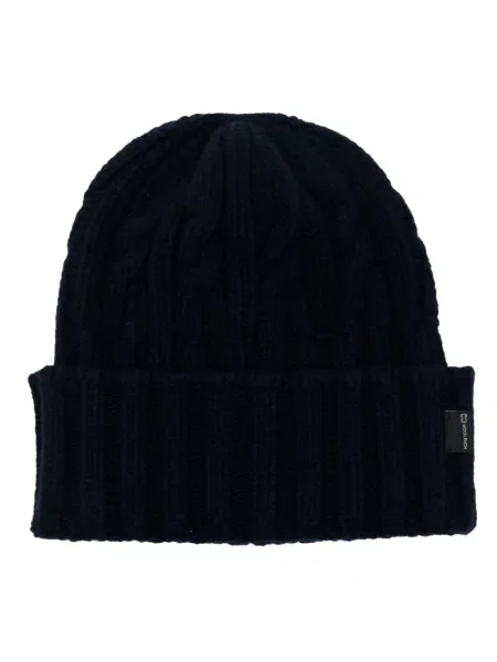 Căciulă Woolrich de lână albastru