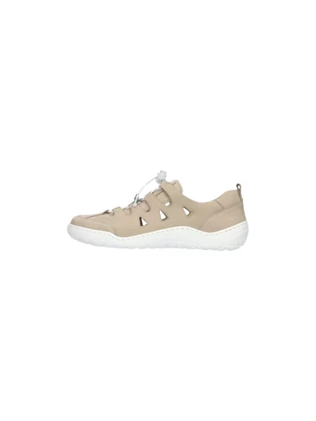 Lniane sneakersy Waldläufer beżowe