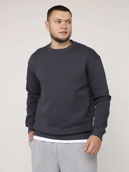 Світшот YUKI темно-сірий сірий