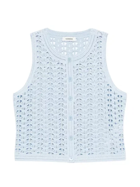Top Sandro albastru