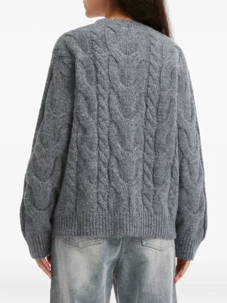 Cardigan B+ab tricotate gri