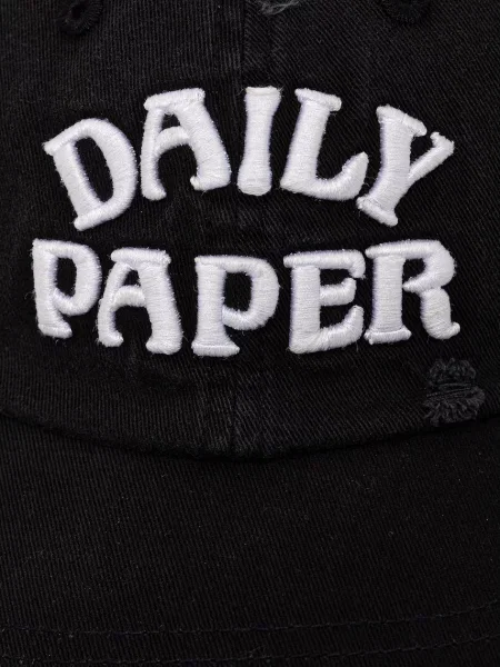 Daily Paper șapcă de baseball din stack arch negru