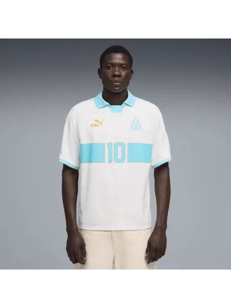 PUMA koszulka retro Olympique de Marseille KING Akcesoria S biały