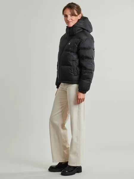 Geacă de blugi Calvin Klein Jeans negru