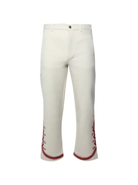 Pantaloni Baziszt cu broderie